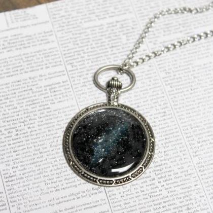 Hand painted galaxy pendant or mini..